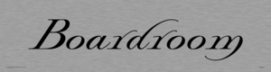 DV873: boardroom - door sign