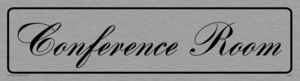 DV893: conference room - door sign