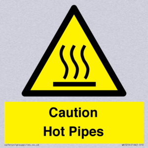 WK5254: Caution Hot Pipes