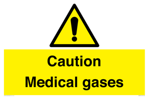 WN5456: Caution Medical gases