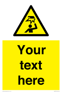 WV7785: Custom warning overhead obstacle