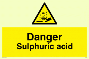 WN105: sulphuric acid