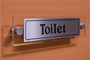 DV1065: toilet - door sign