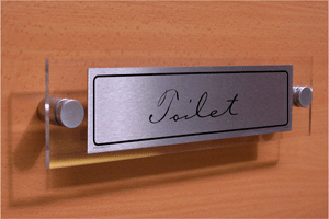 DV1090: toilet - door sign