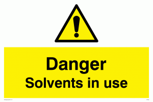 WN109: dangerous solvents in use