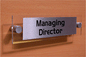 DV1101: managing director - door sign