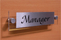 DV1145: manager - door sign