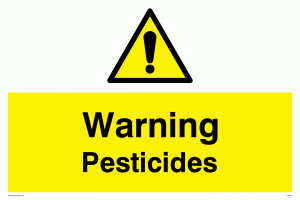 WN116: warning pesticides