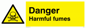 WN118: danger harmful fumes