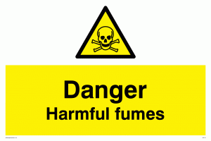 WN118: danger harmful fumes