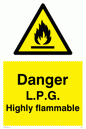 WN119: l.p.g. highly flammable