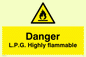 WN119: l.p.g. highly flammable
