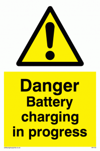 WV132: danger battery charging in progress