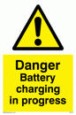 WV132: danger battery charging in progress