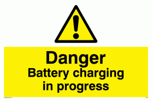 WV132: danger battery charging in progress