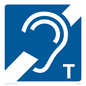 ID1331: Induction Loop with T Sign