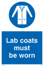 MP1333: Lab Coats Must Be Worn Sign