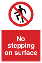 PV1366: No stepping on surface