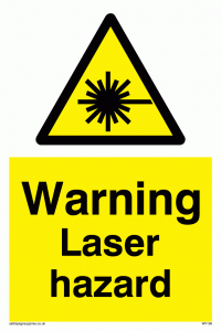 WV136: warning laser hazard