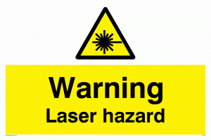 WV136: warning laser hazard