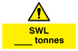 WV1435: Safe Working Load (TONNES)
