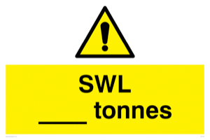 WV1435: Safe Working Load (TONNES)
