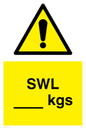 WV1436: Safe Working Loads (KGs)