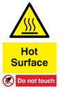 WK1439: Hot Surface. Do not touch