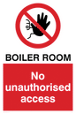 PA1441: Boiler room. No unauthorised access
