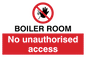 PA1441: Boiler room. No unauthorised access