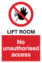 PA1442: Lift room. No unauthorised access