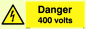 WE1457: Danger 400 volts