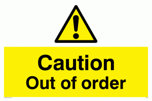 WV146: caution out of order