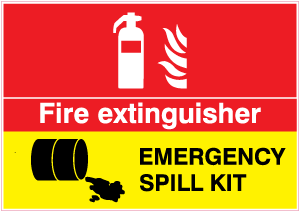 FV1481: Fire extinguisher spill kit
