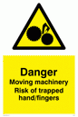 WM149: Machinery risk trapped finger