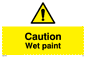 WV151: caution wet paint