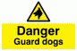 WV153: danger guard dogs