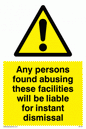 WV154: Persons abusing facilities