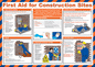 HS1615: First Aid for Construction Sites Poster