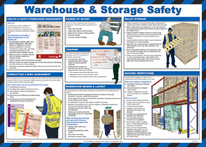 HS1619: Warehouse & Storage Safety Poster