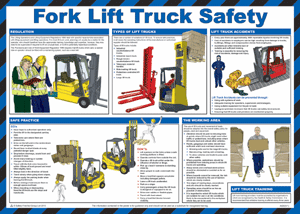 HS1620: Fork Lift Truck Safety Poster