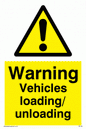 WV165: warning vehicles loading unloading
