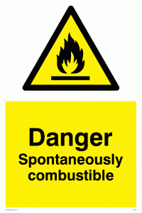 WN174: spontaneously combustible