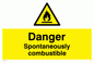 WN174: spontaneously combustible