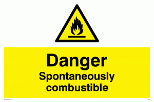 WN174: spontaneously combustible