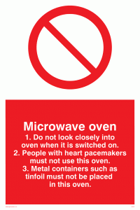 PM187: microwave oven rules