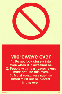 PM187: microwave oven rules