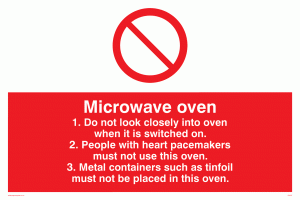 PM187: microwave oven rules