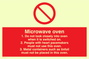 PM187: microwave oven rules