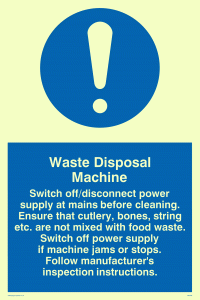 MM188: waste disposal machine rules